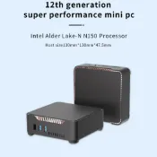 美少女趣集鋪 迷你電腦 GK3 PLUS-N150 微型電腦電腦主機辦公家用便攜四核N150，{鑫弘-3C數碼}可開發票