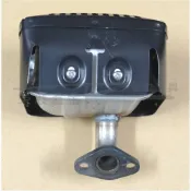 (店+)本田 GX160加厚排氣管 168F/170F消音器 汽油機動力配件 煙囪 引擎式抽水泵排氣管 汽油機消音器