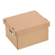 【品質驗證】辦公檔案整理箱書本衣服鞋子收納箱批發帶蓋搬家紙箱儲物紙盒紙箱現貨 免運