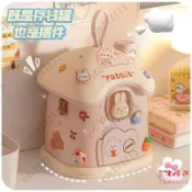 撲滿 存錢筒 存錢罐 交換禮物 耶誕節禮物 存錢罐新款女孩子女童兔子禮物只進不出兒童男孩密碼儲蓄箱 三木優選