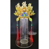 《實體店面 果真興佛具》伍佛帽 五佛帽 觀音帽 祖師帽 地藏王帽 佛祖 清水祖師 紙帽 神明帽 網路限定 大溪神桌