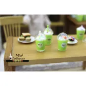 🍁 D519 迷你 抹茶 星冰樂 冰冰樂 情人果 冰沙 夏日飲品 飲料 微縮模型 食玩模型 隨草憶境