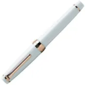 SAILOR 寫樂 日本   PROFESSIONAL GEAR 21K金 白桿玫瑰金夾 平頭鋼筆(11-3017)中細字MF尖