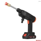 21V 464PSI無線便攜式高壓水槍充電式洗車槍 一電一充 美規110V