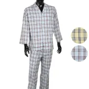 BURBERRY經典格紋純棉襯衫長袖家居服套裝(任選)｜GoBrand購名牌