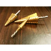HSS鍍鈦階梯鑽頭 6~35mm 可鑽白鐵