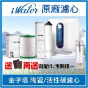 iWater 金字塔能量活水機【陶瓷濾心/高壓縮活性碳濾心】⭐INOVA 瑛誼綠科技 金字塔 能量 水機 濾心 濾芯