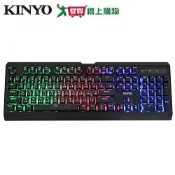 KINYO 青軸輕機械發光鍵盤GKB3200【愛買】