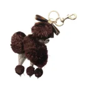【DOKODEMO】【二手】Gucci GUCCI Charm LULU GG Plus 貴賓犬米色/ブラウン皮革貴賓犬鑰匙圈 女士二手 A