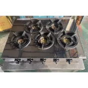 【全新商品】福興 5口中壓海產爐 中壓海產爐 海產爐 火鍋爐 五口爐 5口中壓 快速爐 烏龍爐 鍋燒爐 鐵爐架