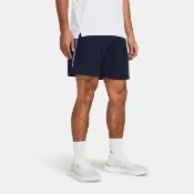 【UNDER ARMOUR】短褲 男 運動褲 TECH WOVEN WDMK 藍 1383356-410