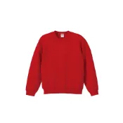 (店+)【United Athle】United Athle 10.0oz T/C 內刷毛 圓領大學T恤 紅色 3592801-069 [EW]