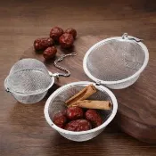 【KARY】10入 7cm304不鏽鋼泡茶器(茶具 濾茶器 香料球 滷包 茶包袋)