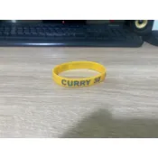 NBA 金州勇士 球星 Stephen Curry 咖哩 柯瑞 運動矽膠手環