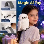 【兒童禮物】Ai 機器人寵物玩具總動員 RC - 互動 Hedery Harry Owl Potte 毛絨貓玩具智能錄音