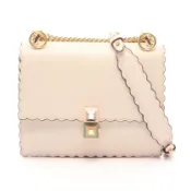 【DOKODEMO】【二手】Fendi FENDI單肩包 MINI KAN I Mini Kanai 8M0381 象牙白/綠色/粉紅色皮革 Kanai Mini 女士二手 B