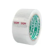 (店+)3K 台灣製造 OPP膠帶 寬48mm x 90M SUPER Kuo 透明包裝膠帶 封箱膠帶 封口膠帶 透明膠帶