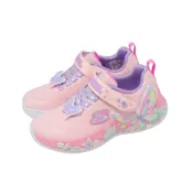 63*SKECHERS 童鞋 慢跑鞋 燈鞋 休閒 運動 粉 BUTTERFLY BLISS 303065LLPMT