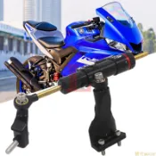 適用雅馬哈YZF-R3 19-26年改裝鈦尺手把方向阻尼器車把防甩頭配件#專用