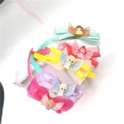 【洋洋小品 造型髮箍 蝴蝶結髮箍 公主頭飾】桃園中壢新娘秘書/婚紗攝影道具/伴娘/花童白紗晚禮服/化裝舞會造型