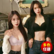 【EASY SHOP】蕾絲韓系漫畫胸無鋼圈內衣(多色任選)