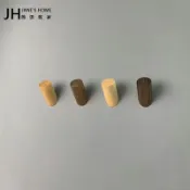 協貿國際日用品生活1館 北歐簡約創意時尚環保多色實木掛鉤衣帽鉤創意裝飾免釘貼墻壁實木