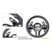 超級團隊S.T.G BMW F10 F20 F22 F30 F45 F48 ARMA 鍛造 碳纖維 撥片 方向盤 快撥