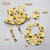 Gugu 手創 -  飯糰 客製 / 圓兜 / 奶嘴鍊 / 安撫巾 / 遮陽帽 /奶嘴防塵套 /平安福袋 /彌月禮盒