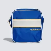ADIDAS ORIGINALS SPORT FESTIVAL三葉草 斜背包-藍白-IX7444