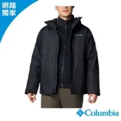 Columbia 哥倫比亞 男款-OT防水兩件式外套-Tunnel Falls-黑色 UWE33210BK/JF