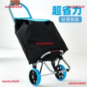 公司貨 買菜車 購物車 爬樓拉車折疊輕便老人小推車便攜拉桿車家用便攜拖車D