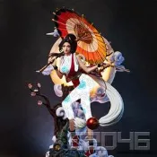 現正熱銷中⏎不知火舞    格斗天王   GK 白模 未上色 手辦 模型   1/4