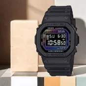 【CASIO 卡西歐】G-SHOCK 彩色磚牆系列 電子錶 學生錶 送禮 禮物 推薦(DW-5600RW-1)