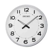 【SEIKO 精工】51cm大鐘面掛鐘 QXA563S(無秒針 51cm大鐘面 時鐘)