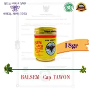 🐝BALSEM Cap Tawon JAYA MAKASAAR 印尼 萬應膏 黃蜂油膏 18g