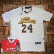 NBA拉丁之夜短袖球衣 KOBE 24號   AJ KB LBJ KD ROSE WADE WILLAMS 電繡電繡Revolution 30 新面料
