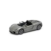 【WELLY 威利】4.75吋 保時捷 Porsche 918 Spyder 經典敞篷超跑