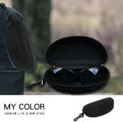 Mycolor 防摔眼鏡盒 眼鏡盒 太陽眼鏡盒 隨身眼鏡盒 拉鍊眼鏡盒 硬殼眼鏡盒 防摔盒 眼鏡 太陽眼鏡 可掛式 防摔眼鏡盒♚MY COLOR♚【Y062】