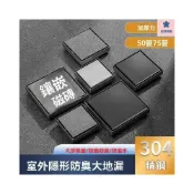 (店+)集水槽 排水地闆 長形排水孔 地漏 防臭 排水孔 不銹鋼長方形地漏隱形大地漏庭院大口徑75管室外衛生間防臭槍灰