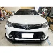 豐田 Camry 7代 7.5代 直上 鋼琴烤漆黑 前下巴 前鏟 前定風翼 前擾流板 下擾流板 保險桿 改裝下巴