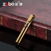 💕關注折20💕zobo正牌煙嘴拉桿過濾器循環型清洗男士金屬多重過濾嘴換芯煙具