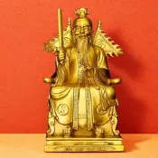 銅鴻鈞擺件鴻鈞祖師鴻鈞老祖鴻鈞道人銅像洪君道祖神像家居裝飾品