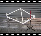 全新品~RTM 雷諾853 鋼管公路車架 Lug 銅焊  立管54cm 上管 54cm 清倉特價15000元 ~盛恩單車~