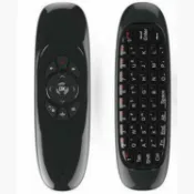 全球選品1館 生活百貨 C120飛鼠鍵盤2.4G無線鍵盤充電迷你鍵盤體感陀螺儀雙面遙控