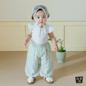 HAPPY PRINCE Happy Bebe 棉紗夏季嬰兒褲 - 透氣,1-4 歲