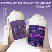 💕台灣出貨#林俊傑專輯週邊保溫盃大容量316不銹鋼學生隨手水盃ins高顔值女