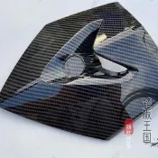 勁戰四代目升級首選林海飛鷹改裝水轉印碳纖維款大盾面罩頭罩裝飾小蓋勁戰4代專用三陽勁戰四代目改裝面板質感升級8/3