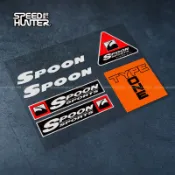 👍台灣工廠出貨👍 本田迷貼紙 Spoon 無限 Mugen Type one 雅閣 思域 車身改裝貼花