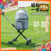 公司貨🚀寵物推車可分離提籃可拆洗小型遛狗車貓推車泰迪外出輕便手推車CTC
