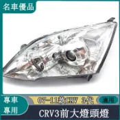 適用于本田CRV3代4代前大燈半總成07 08 09 10 11 12 13 14款CRV前照燈車頭燈照明